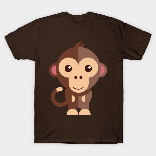 Monkey T-Shirt by vladocar